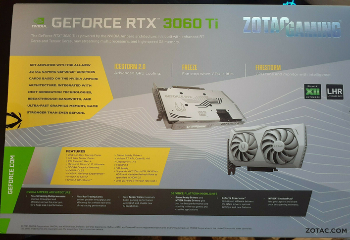 ZOTAC Gaming GeForce RTX 3060 Ti