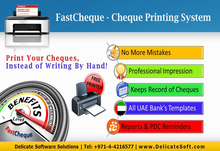 Best Cheque Printing Software in Dubai,UAE