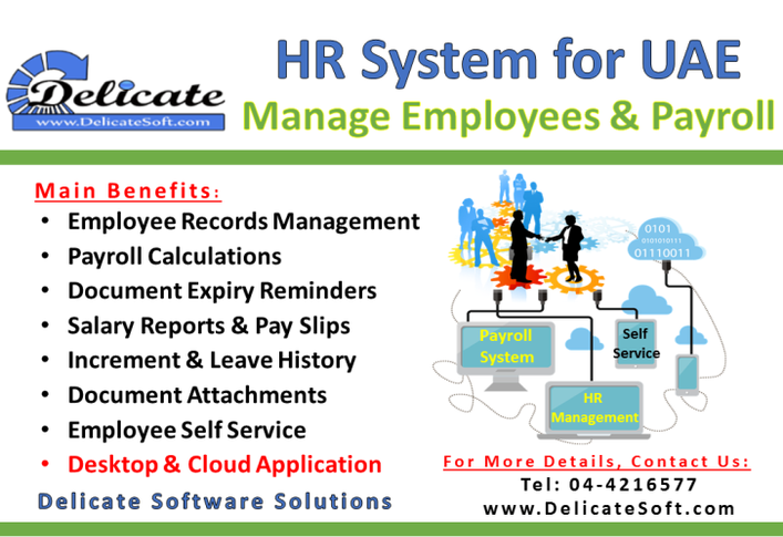 Cloud Based HR and Payroll Software in Dubai,UAE
