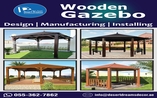 Wooden Gazebo Manufacturer in Abu Dhabi, Uae.