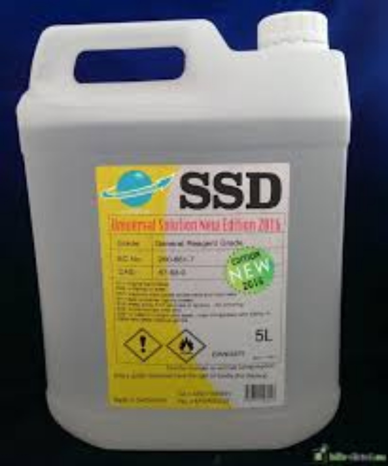 ssd chemical solution and powder for cleaning notes