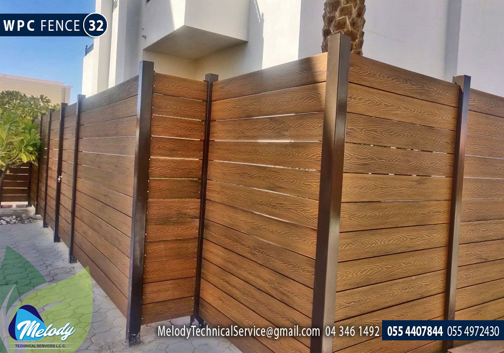 Wooden/WPC Fence Suppliers in Sharjah | WPC installation in UAE