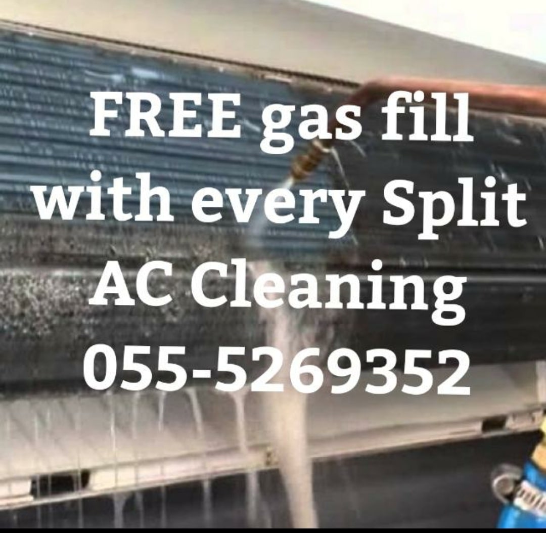 all kind of ac services in dubai 055-5269352 repair clean split