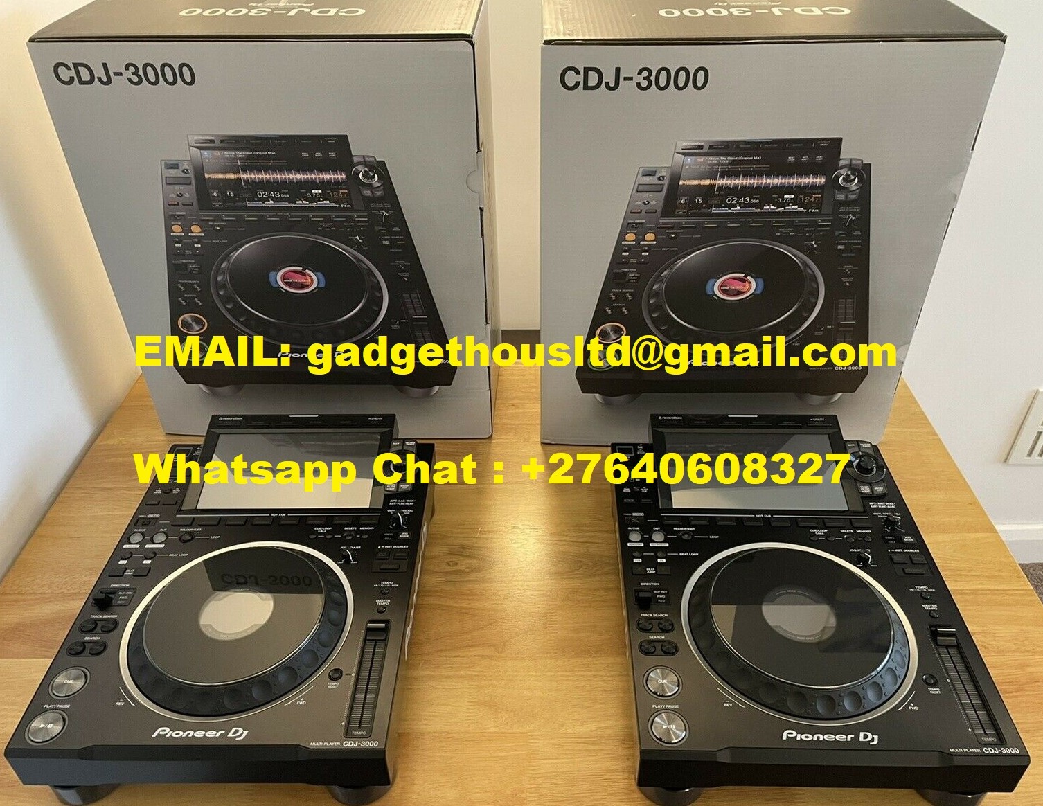 PIONEER CDJ-3000 / CDJ 2000 NXS2/DJM 900 NXS2/ PIONEER DDJ 1000/DDJ 1000SRT