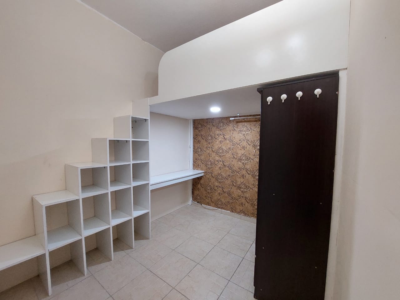 Loft Type Closed Partition Room with Sharing Bathroom
