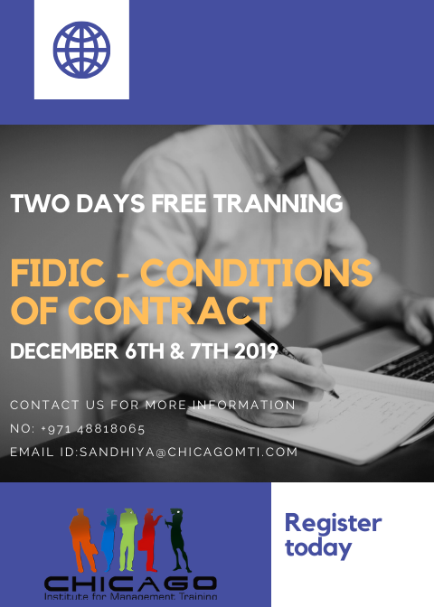 FIDIC Condition of Contract  - 2 Days Training