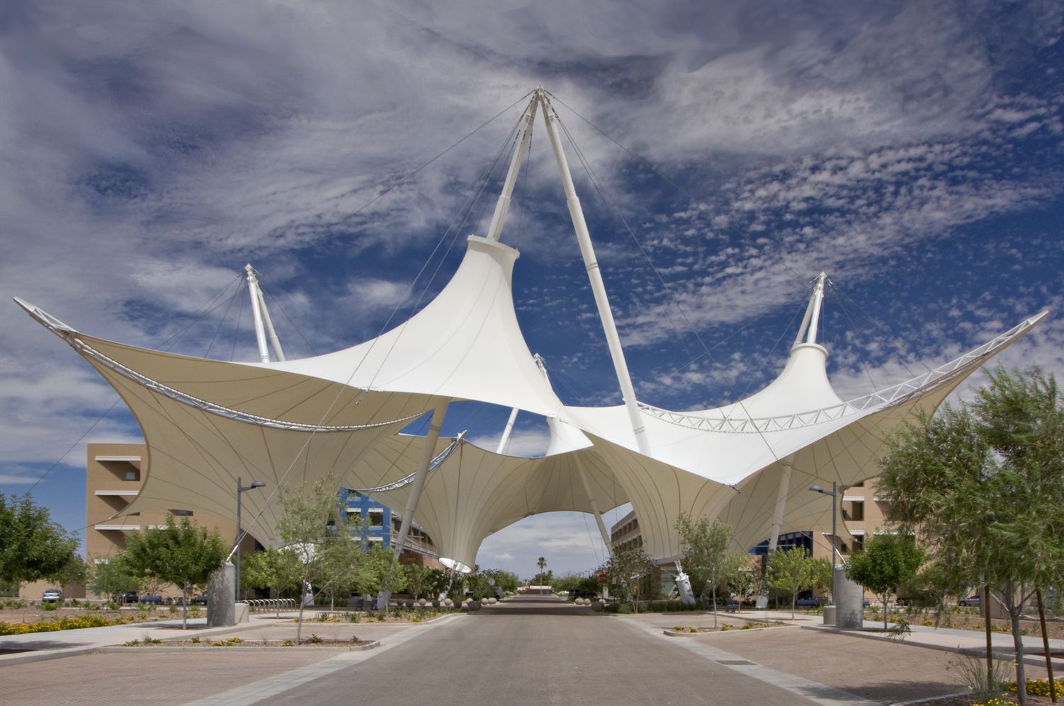 Tensile Fabric Structure | Call Now @ +971 523674166