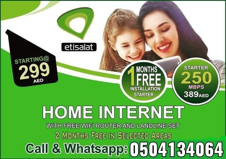 Etisalat home internet Provider