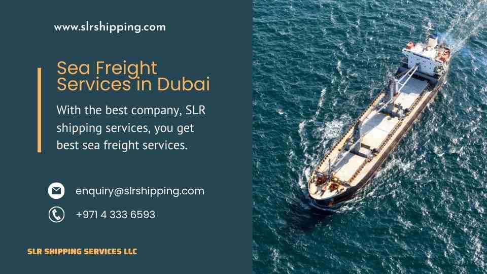 Sea freight services in Dubai