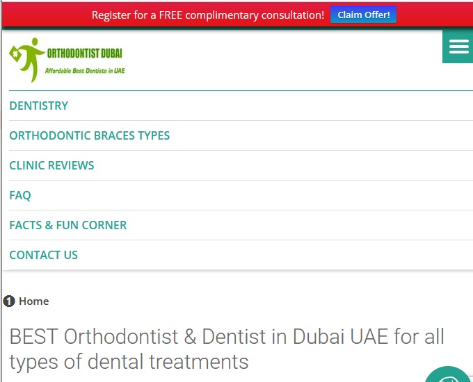 Orthodontist & Dentist in Dubai UAE. Most affordable Dental Clinic for all dental treatments.  You